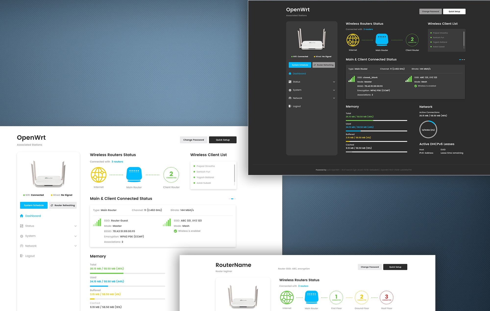 Router Portal Design